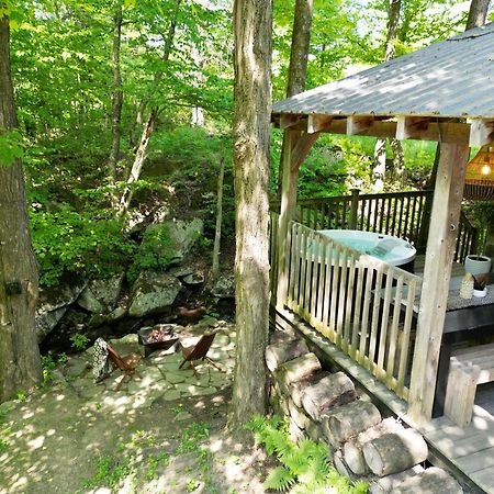 Le 14 Chalets Howard - Spa-Shower-Hammock-Bromont Exterior photo